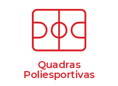 Quadras poliesportivas