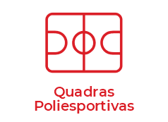 Quadras poliesportivas